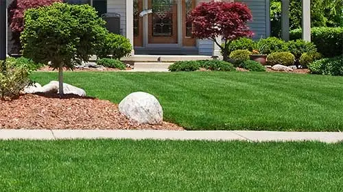 Waynesboro, PA property after lawn repair services.